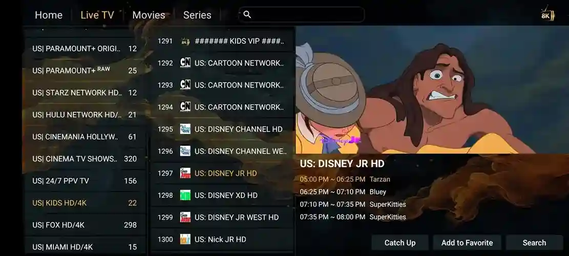 Preview 2 - Eleza TV Premium IPTV Subscription